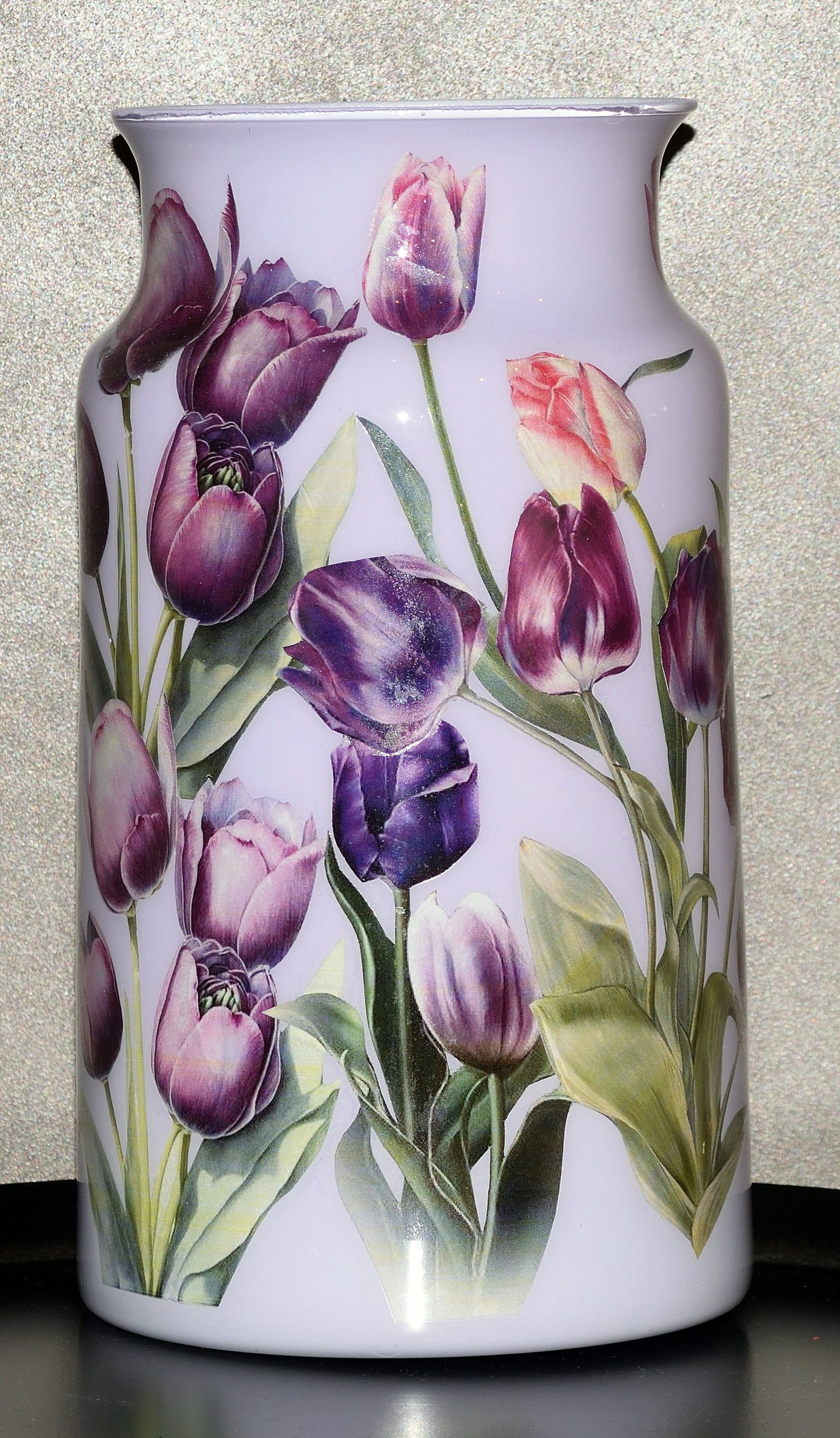 Vaas Tulpen paars