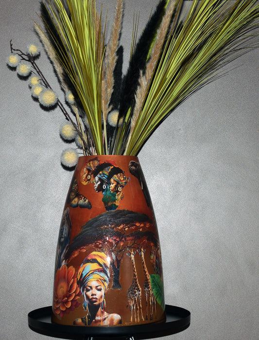 Vaas Afrika groot