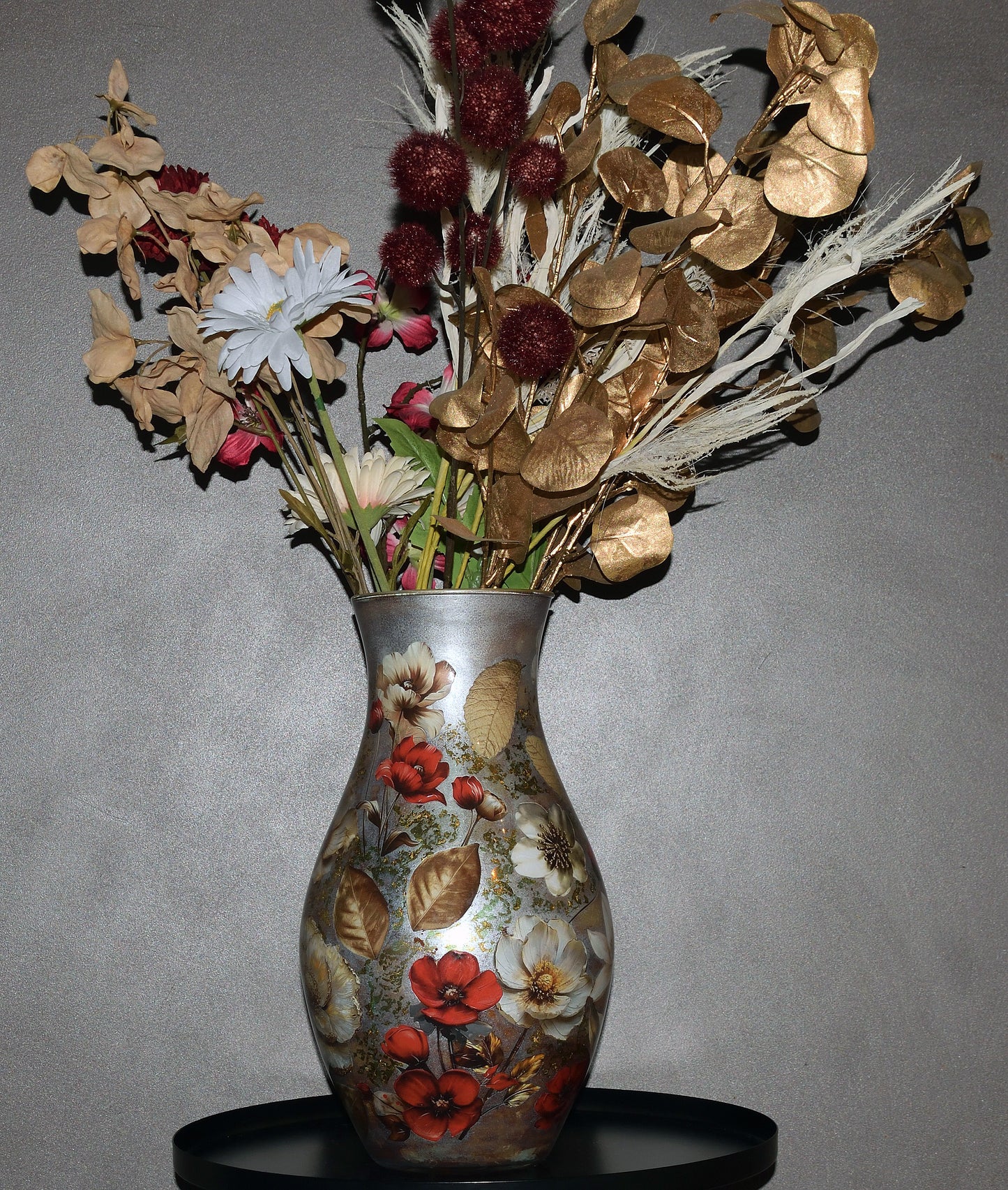 Vaas Witgoud en rood
