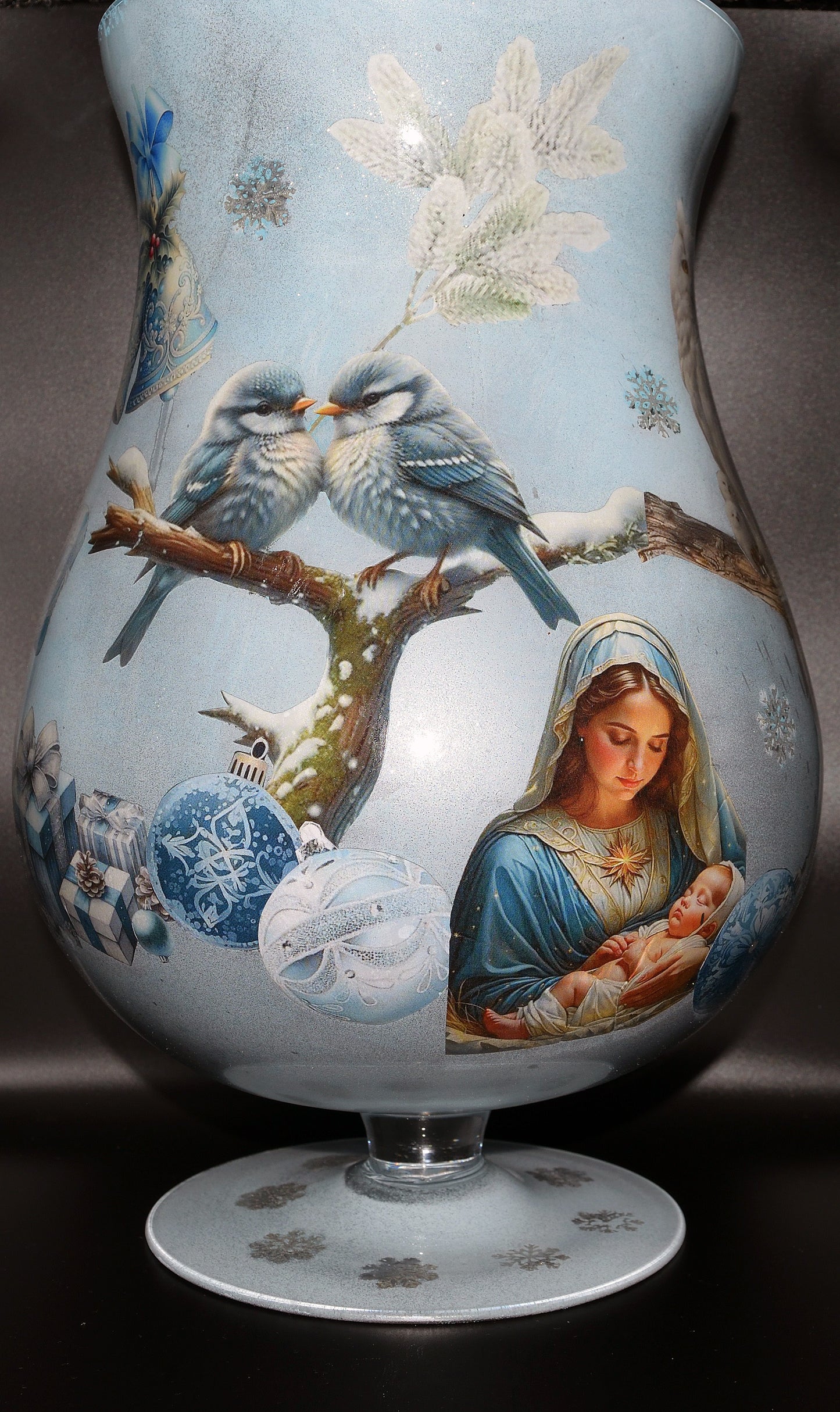 Kerst; blauw